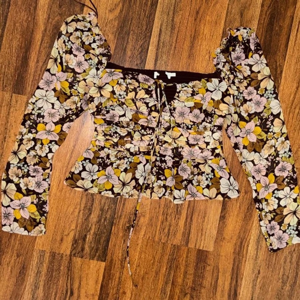 Unbranded Women's multi Blouse Boho Vintage Size L